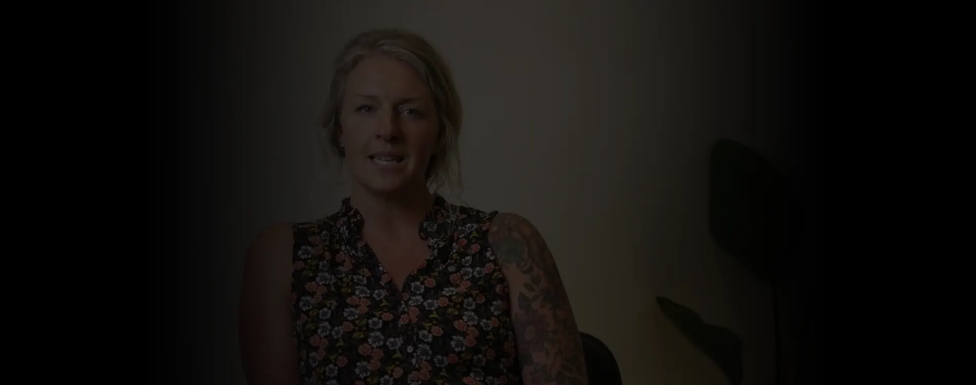 Kacey sharing their experience at White Bison Well-Being